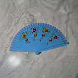 Dodes 12'li Bambu Çift Taraflı Renkli Yelpaze