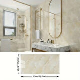 Dodes Sarı Mermer Desenli Alüminyum Plastik Duvar Stickerı