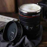 Dodes Çelik Objektif Lens Tasarımlı Kupa Bardak