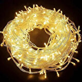 Dodes 10m 60 LED Pilli 2 Kademeli Gün Işığı (Şeffaf Kablo)