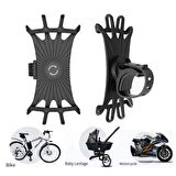 Dodes Silikon Esnek Bisiklet Telefon Tutucu