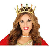 Dodes Rönesans Kraliçe Tacı Altın Renk