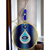 Dodes Puantiyeli Damla Desen Nazar Boncuklu Duvar Süsü Gözlü Duvar Dekoru