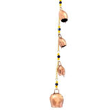 Dodes Bronz Renk Boncuklu Rüzgar Çanı