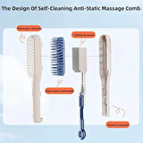 Dodes Kendini Temizleyen Saç Tarağı