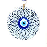 Dodes Altın Boynuz Modeli Nazar Füzyon Cam Duvar Dekoru