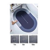 Dodes Oval Süper Emici Banyo Paspası