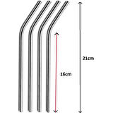 Dodes Paslanmaz Çelik Pipet Seti 5 Parça