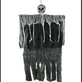 Dodes Ürpertici Kuru Kafa Hayalet Saçaklı Dekor