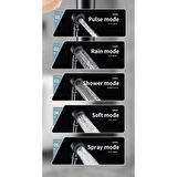 Dodes Turbo Duş Başlığı 5 Modlu