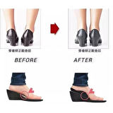 Dodes Esnek Düz Taban Düzeltici Topuk Yastığı