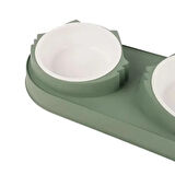 Dodes Çift Bölmeli Mama ve Su Kabı