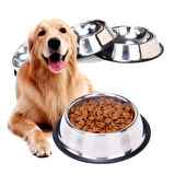 Dodes Paslanmaz Çelik Metal Mama Kabı