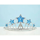 Dodes Plastik Kraliçe Prenses Tacı Çocuk Boy