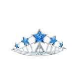 Dodes Plastik Kraliçe Prenses Tacı Çocuk Boy