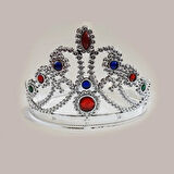 Dodes Prenses Parti Tacı Gümüş Rengi 1 Adet