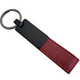 Dodes Bordo Deri Anahtarlık