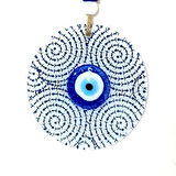 Dodes Altın Boynuz Modeli Nazar Füzyon Cam Duvar Dekoru