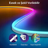 Dodes 5m 16 Renk 4 Fonksiyonlu Esnek Şerit Neon LED