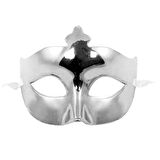 Dodes Gümüş Parlak Balo Maskesi