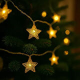 Dodes 3m 20 LED Pilli Yıldız Led