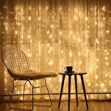 Dodes 3x3 Metre Sarı Işıklı Perde LED