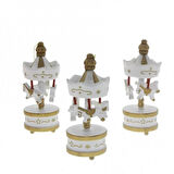 Dodes Dekoratif 6'lı Beyaz Mini Atlı Karınca