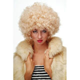 Dodes Altın Renk Kıvırcık Afro Parti Peruğu