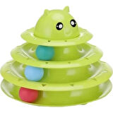Dodes  3 Katlı Kedi Oyuncağı Turntable Cat Toy
