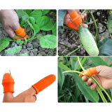 Dodes Pratik Baş Parmak Sebze Kesme Ayıklayıcı Erkek L Set