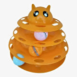 Dodes Kedi Başlıklı 3 Katlı Kedi Oyuncağı