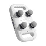 Dodes 4 Başlıklı Masaj Tabancası - Ergonomik Derin Doku Sırt ve Boyun Masaj Aleti Ağrı ve Sızı Giderici