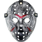 Dodes Jason Maskesi Hannibal Maskesi Metal Gümüş Renk 20x25 cm