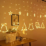 Dodes 3m 6 Sıra Şekilli Perde Led Işık Gün Işığı