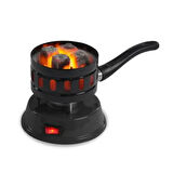 Dodes Yuvarlak Galvaniz Elektrikli Nargile Köz Ocağı