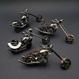 Dodes El Yapimi Dekoratif Metal Motor