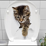 Dodes Decohandy Klozet Etiketi Stray Cat