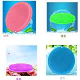 Dodes Yuvarlak Vantuzlu Banyo Sırt Kese Matı 26 cm