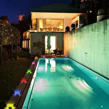 Dodes 4'lü Solar Panelli Kazıklı RGB Zemin LED (Güneş Enerjili)