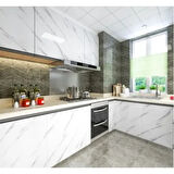 Dodes Mermer Desenli Yapışkanlı Tezgah Folyosu 5 mt.