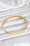 Dodes 316L Çelik Gold Renk 65 mm İnce Kadın Kelepçe Bileklik TG27BB7915