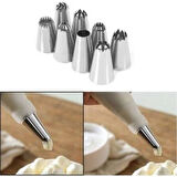 Dodes Krema Sıkma Seti 10 Parça