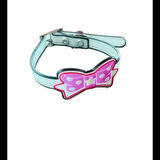 Dodes Papyonlu Silikon Kedi Tasması