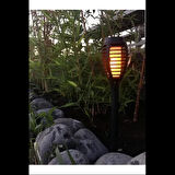 Dodes Solar Alev Efektli Bahçe Lambası