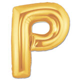 Dodes P Harf Folyo Balon Altın Renk 40 inç