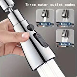 Dodes Metalik Musluk Başlığı 3 Fonksiyon