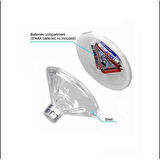 Dodes Sıcak LED sualtı gece lambası banyo yüzme havuz ışığı