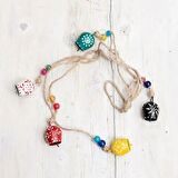 Dodes Desenli 4'lü Çan Süs Seti