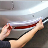 Dodes Araba Tampon Koruyucu Karbon Desenli Beyaz