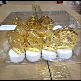 Dodes 12'li Ramazan Ayaklı LED Işık (Gold, Minare Motifli)